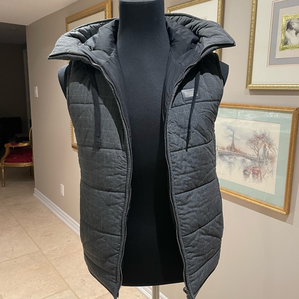 Dolce and Gabbana Hooded Down Vest